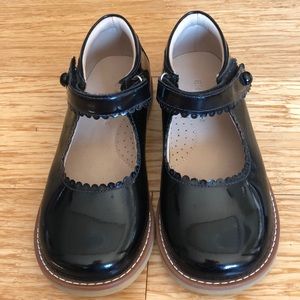 Elephantito Black Patent Mary Janes